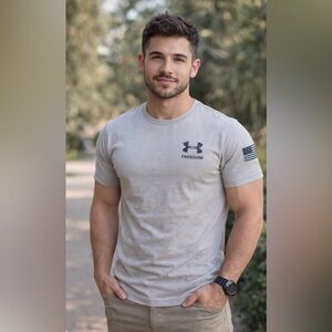 NWT Under Armour Freedom T-Shirt